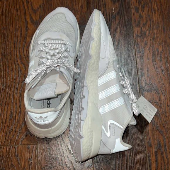Adidas Nite Jogger 'Crystal  white Size 14 - Picture 6 of 14